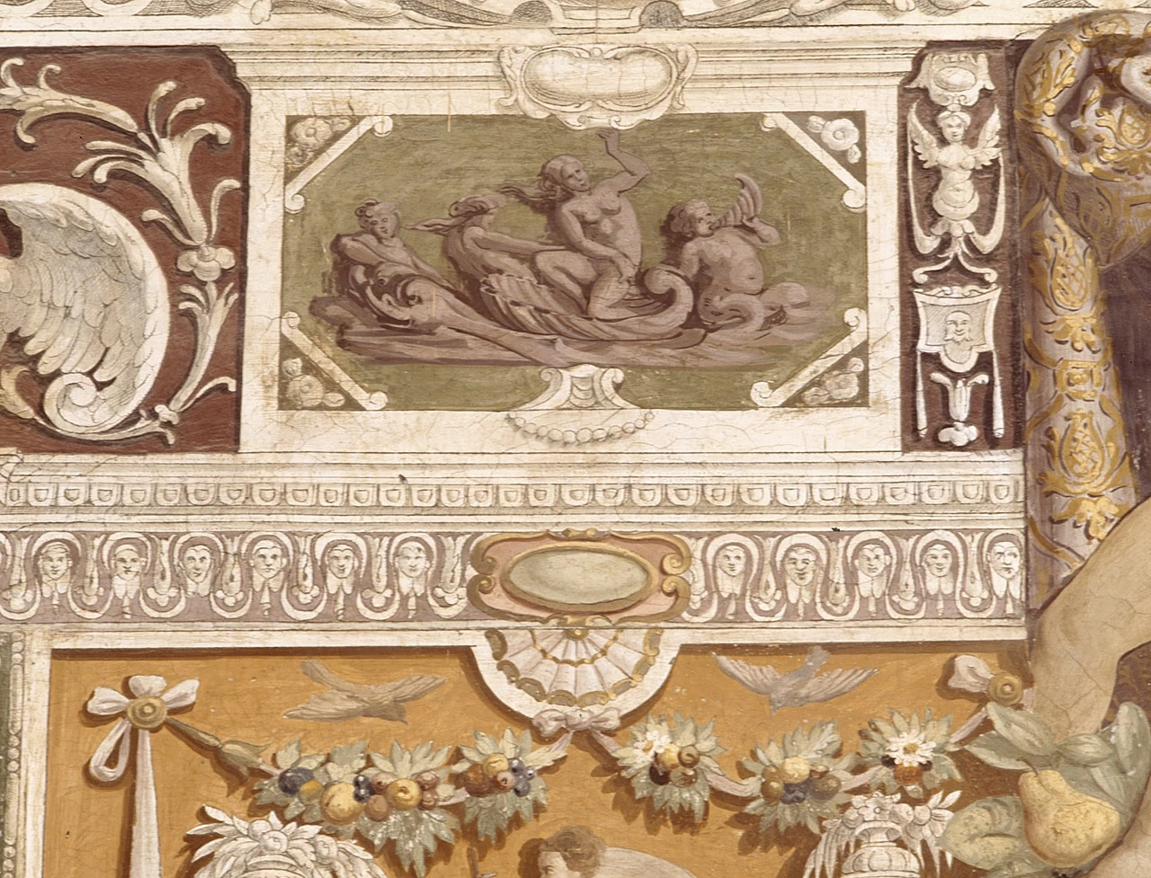 Venere sul carro - Villa medicea della Petraia, Firenze